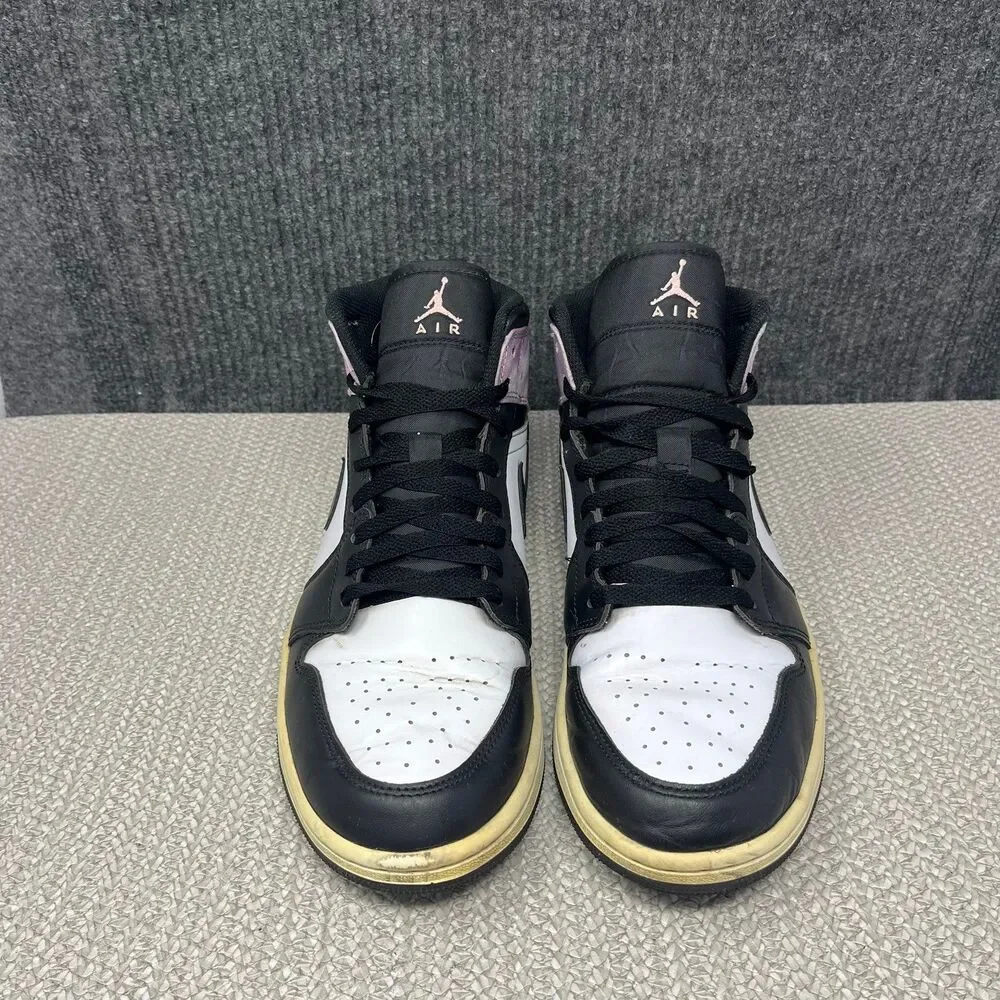 Nike Air Jordan 1 Mid SE Zen Master Black Bleached Coral Shoes 10.5 DM1200-001